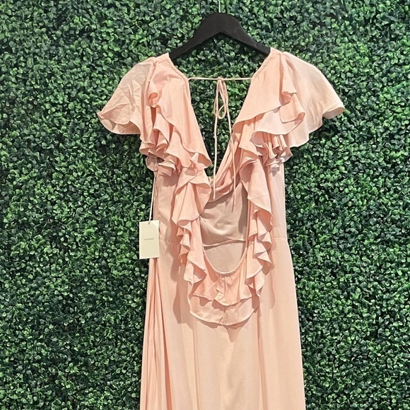 NWT Tularosa Selma Maxi Dress in Blush - Picture 3 of 10